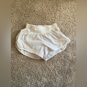 Lululemon Hotty Hots Size 0 In White.